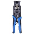 thumbnail image 2 of 2 Unid Durable Coax Compression Crimper Tool BNC / RCA / F Crimp Connector RG59 / 58/6 Cable Wire Cutter Ajustable Crimping Plier, 2 of 8