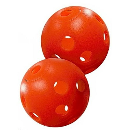 Orange Perforated Practice Golf Balls Available in 12, 24, 60, 120 or 240 count (each sold