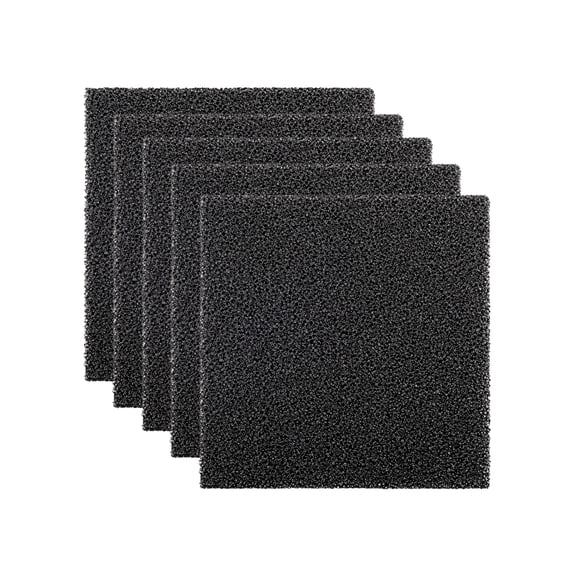 Nispira Solder Smoke Absorber Filter for Hakko 493 FA-400, Xytronic, Aoyue, 5.1" Carbon Foam, 5 Pack