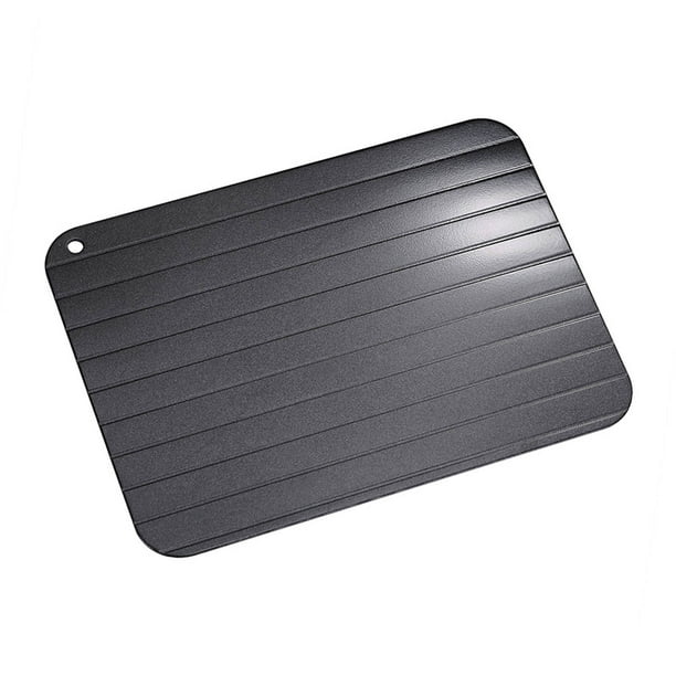 Placa Para Descongelar Metal Aluminio Comida Rápida Y Segura Descongelación De Carne