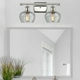 thumbnail image 3 of 2 Light Bathroom Fixture, 3 of 7