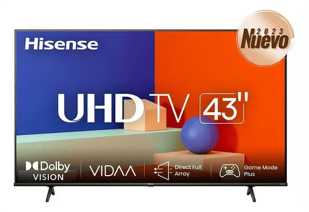 TELEVISOR HISENSE MOD. 43A6KV SMART 4K VIDAA Hisense