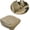 Passenger Bottom Side, variant on Kojem Leather Seat Covers Tan Compatible with 2000 2001 Ford Excursion Limited XLT - Driver Bottom Side
