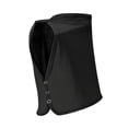 thumbnail image 3 of Protección solar Cuello Drapeado Polaina de cuello Sombrero Drapeado Parasol Mujeres Hombres Cómodo Negro, 3 of 9