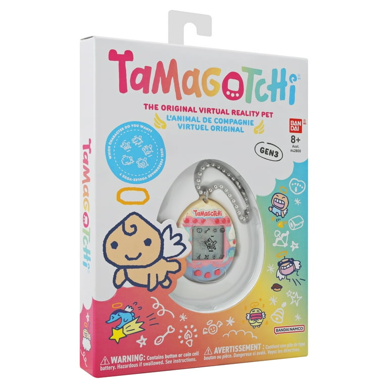 Tamagotchi, Digital Pet, Original Angel Cake, Chain for Portable