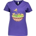 thumbnail image 3 of Inktastic Nachos Partying in Guacamole Women's V-Neck T-Shirt, 3 of 5