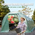 thumbnail image 2 of FDW Greenhouse for Outdoors Greenhouse 20'x10'x7'Steel Greenhouse Kit Walk-in Green House Indoor Greenhouse Plant Shelves Tomato Herb Canopy for Patio, 2 of 7