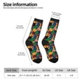 thumbnail image 2 of Vsdgher Colored Guitars Crew Socks for Men & Women, Breathable Casual Athletic Ankle Socks, 2 of 6