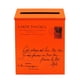 thumbnail image 1 of Buzón de correos montado en la pared Buzón de correos Buzón de correos Archivos Paquete con naranja, 1 of 5