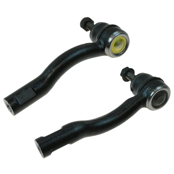 TRQ Front Outer Tie Rod Set Fits Select 2007-2012 Nissan Sentra