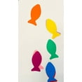 thumbnail image 5 of SHAPES ETC. Faith Fish Large Assorted Color Cut-Outs, 5 of 6