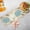 Gold Ivory Multi, variant on Homebia Designs Seashell Hand Beaded Needlework Decorative Orange Blue Table Runner for Christmas Easter Fall Harvest Halloween Thanksgiving - A Beautiful Complement to Your Table Décor - 13x36 Inch