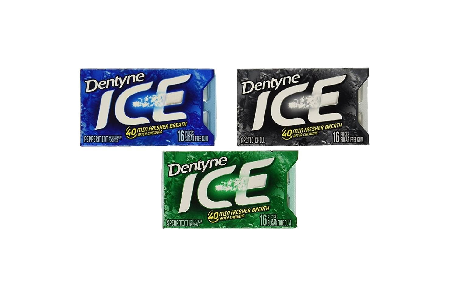 Dentyne Ice Mint Variety Gum, 12 Count