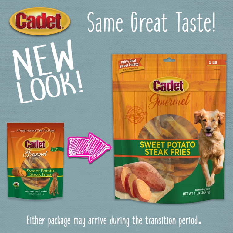 Cadet Gourmet Sweet Potato Fries Dog Treats, 1 Pound photo 5