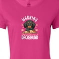 thumbnail image 4 of Inktastic Protected by a Dachshund Dog Women's T-Shirt, 4 of 5