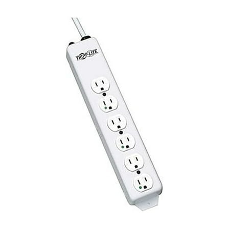 Tripp Lite UL 1363 Medical-Grade Power Strip w/ 6 Hospital-Grade Outlets