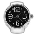 thumbnail image 2 of 8 Colores Moda Mujeres Hombres Reloj de Anillo Analógico de Cuarzo Único Conveniente Adecuado Casual Citas Fiesta Uso Diario Mano de Obra Exquisita Aspecto Elegante, 2 of 7