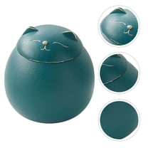 WHAMVOX Ceramic Food Storage Jar Portable Tea Leaf Canister Airtight Tea Storage Container Kitchen Food Jar