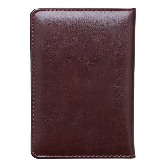 LSLJS Office Supplies Desk Organization Vaccination Certificate Multifunctional Leather Protective Cover Office Decor