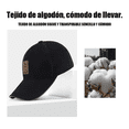 thumbnail image 2 of Gorra de Béisbol Malubero Malu1651 Cómoda Para Deportes Roja, 2 of 3