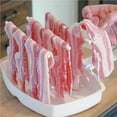 thumbnail image 3 of QualitChoice Microwave Bacon Cooker Healthy Breakfast Microwave Oven Bacon Tray Crispy Bacon Grill for Kitchen Tool, 3 of 6