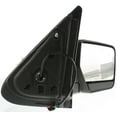 thumbnail image 3 of MIRROR Compatible For 2007-2010 Ford Expedition Right Passenger Heated Power Glass Textured Black, 3 of 5