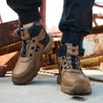 thumbnail image 4 of SKIUHS Men Safety Work Boots Waterproof Steel Toe Comfortable Lightweight Non Slip Puncture Resistant, 4 of 7