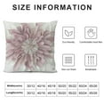thumbnail image 5 of Nawypu  Decorative Throw Pillow CoversHandmade Flower Cushion Cover Cases Accent Pillowslip Square Gift Home Sofa Car Bed Room Decor Rose Gold, 5 of 5
