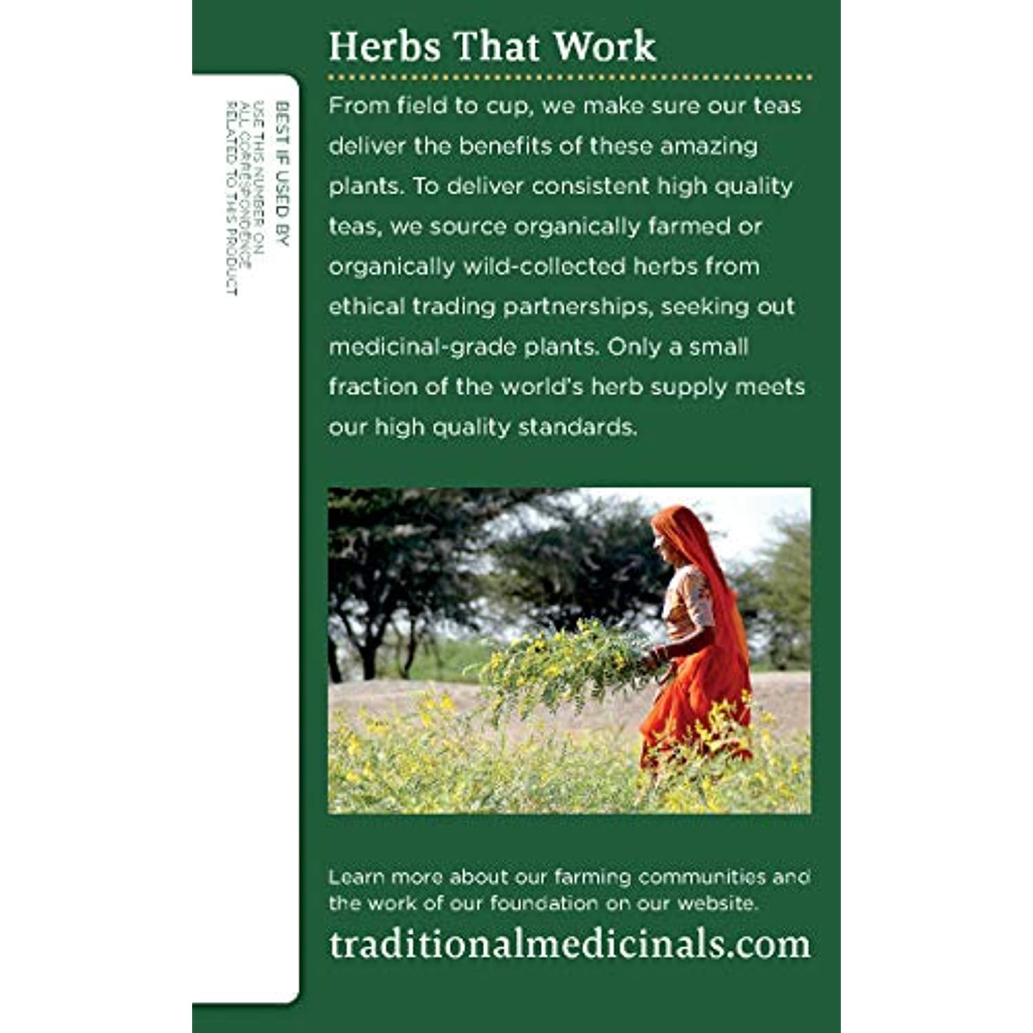 Traditional Medicinals Organic Hibiscus Herbal Tea, Supports Cardiovascular Health, 16 Tea Bags (Pack Of 6)