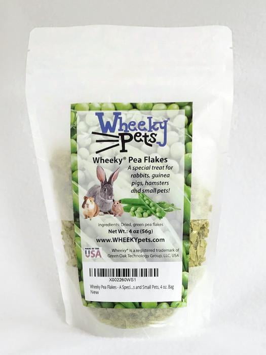 Wheeky Pea Flakes A Special Treat for Rabbits, Guinea Pigs, Hamsters