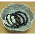 thumbnail image 4 of Bracelet Extensible Perles Rondes 6mm Grès Bleu Synthétique 7 Pouces Unisexe, 4 of 4