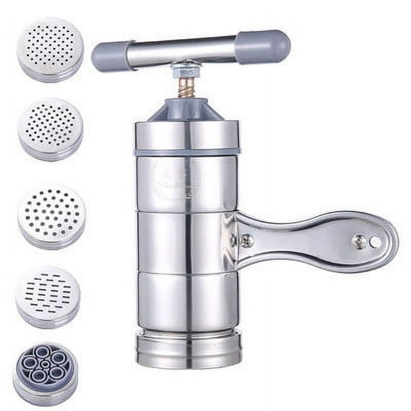 TopLLC Kitchen Accessories, Kitchen Essentials, Kitchen Tools Stainless Steel Household Small Manual Machine Kitchen Hand Operated Press Press pasta maker
