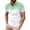 Green, variant on Men's Short Sleeve T Shirt, Button Down Lapel Collar Casual T Shirt, Soft Breathable Slim Fit Summer Top for Vacation, Travel, Work and Daily Wear Black L