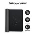 thumbnail image 5 of Leather Desk Pad, Mouse Pad, Office Desk Mat, Non-Slip PU Leather Desk Mat, Large Desk Mat, Waterproof Keyboard Mat for Office/Home/Decor (23.6" x 11.8", Black), 5 of 8