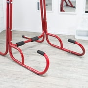 Stamina X Power Tower, Pull Up and Dip Stand, Red