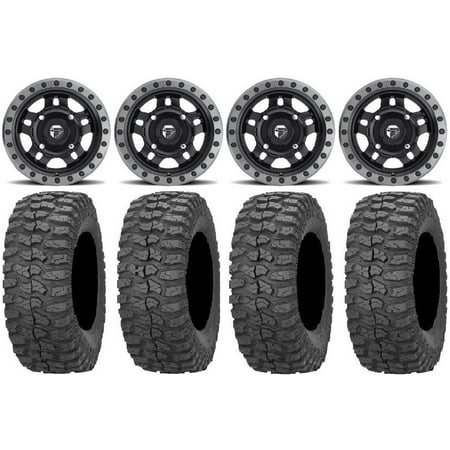 Fuel Anza Black 14 Wheels 32 Rock-A-Billy Tires Polaris RZR XP 1000 / PRO XP / Ranger XP 900/1000 Fuel Anza Black 14 Wheels 32 Rock-A-Billy Tires Polaris RZR XP 1000 / PRO XP / Ranger XP 900/1000