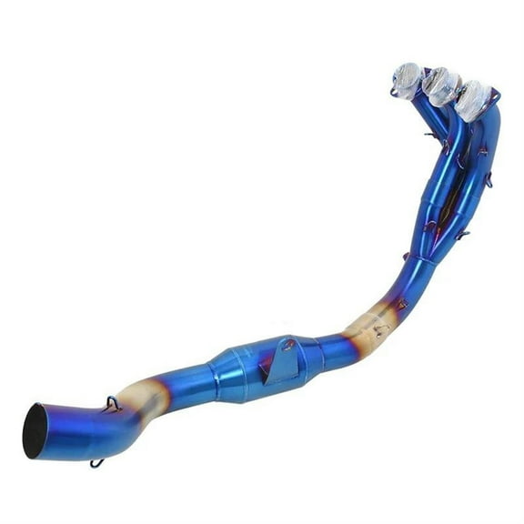 Motorcycle Exhaust Link Connect Pipe Systems Exhaust Pipe Parts For Yamaha MT-09 MT09 FZ 09 2021 2022 2023