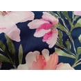thumbnail image 4 of oneOone Cotton Poplin Fabric Watercolor Leaves & Peony Floral_Printed Fabric 1 Yard 56 Inch Wide, 4 of 4