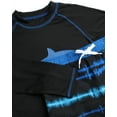 thumbnail image 4 of Big Chill Boys Swim Set - Boys Rash Guard Swim Set - UPF 50+ Rash Guard Long Sleeve Swim Shirt Board Short Swim Trunks (5-14), 4 of 7