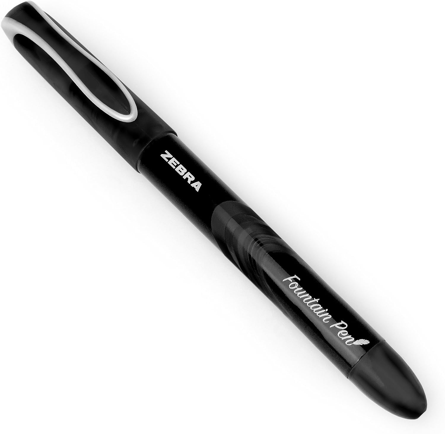 Zebra Fuente - Disposable Fountain Pen - Black Ink - Pack of 12
