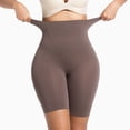 thumbnail image 2 of Raeneomay Plus Size To 5XL High Waist Seamless Shapewear Shorts for Women Firm Compression Tummy Control Butt Lifter Thigh Slimmer Body Shaper Under Dresses Daily Wear, 2 of 7