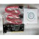 thumbnail image 5 of Puertos internos PCI Sata (4 puertos) Sil3114 Pset Sata Cables con dos Sata Ca, 5 of 5