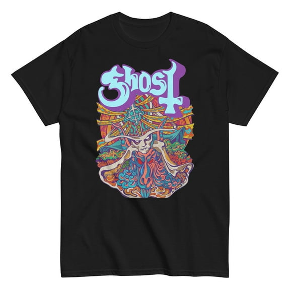 Ghost - Neon Blur Unisex T-Shirt - Black - Small