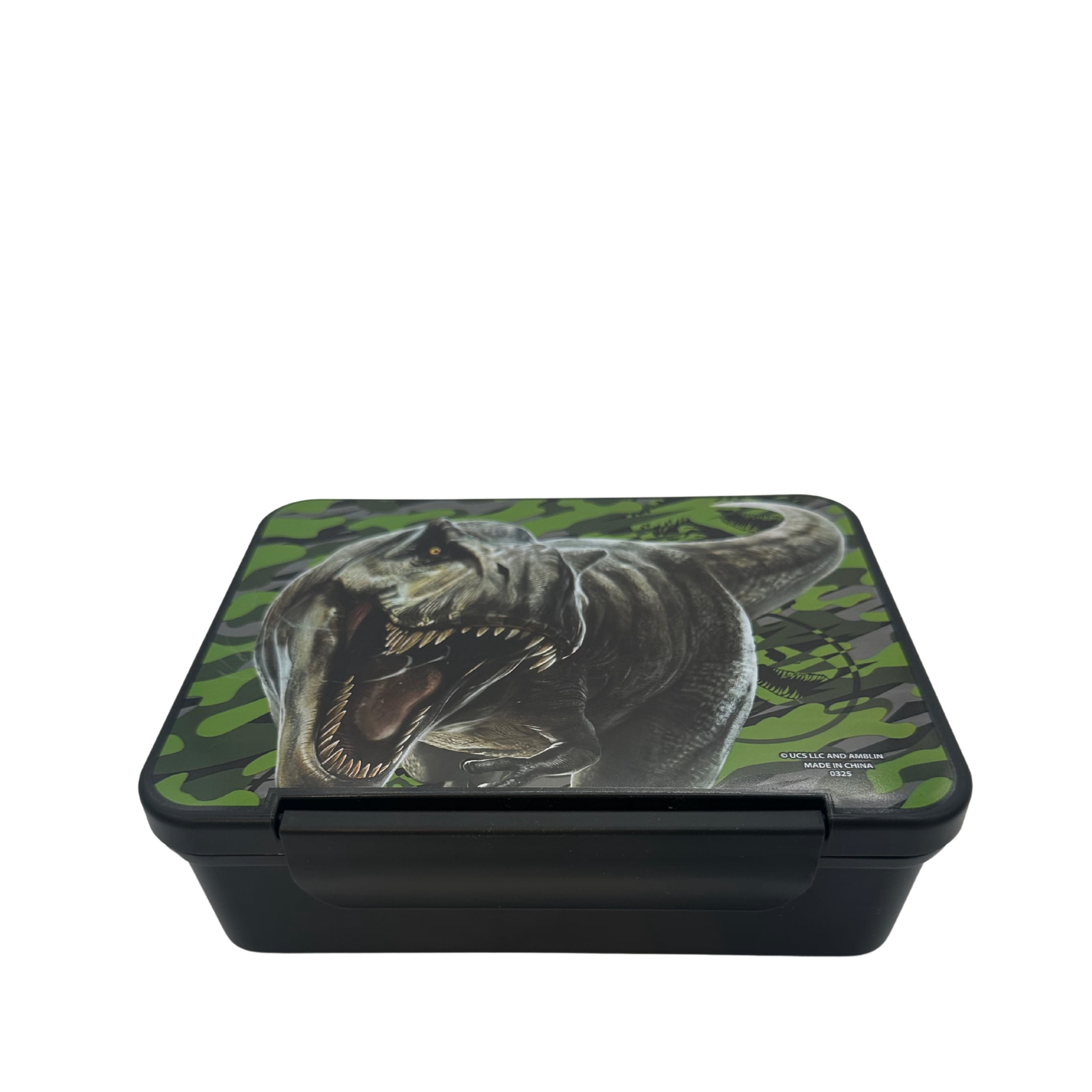 Universal Jurassic Park Child's Reusable Silicone Bento Lunch Box