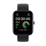 Amazfit Bip 3 Urban for Adults and Kids, 1.69in Smart Watch, Black, Silicone Band