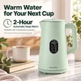 thumbnail image 4 of 1.5L Electric Tea Kettle, Temp Control Display, Keep Warm, Auto Shut-Off,Green, 4 of 8