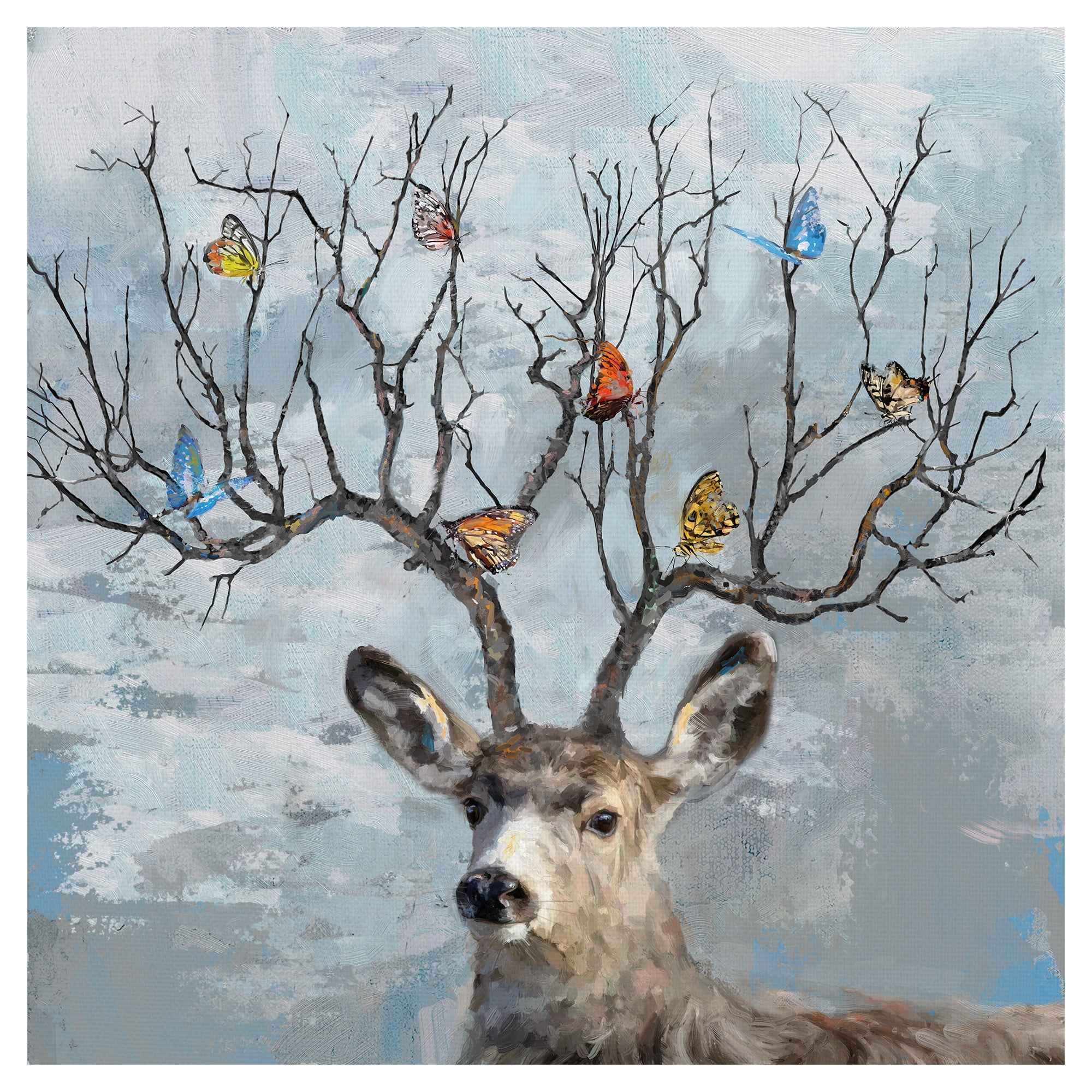 Nearest & Deerist II by Studio Arts Canvas Art