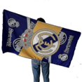 thumbnail image 1 of 75 * 140cm Soccer Large Bath Towel Real Madrid Print Rectangular Bath Towel Beach Large Towel, 1 of 5