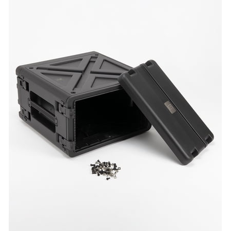 19 Rack case 6Unit Pro Series Protector Molded Rack case | 19 Rackable Depth DGCASE@RACK 6U