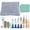 Gray, variant on LINFANG 113Pcs Needle Felting Tool Kit DIY Wool Felt Needling Tool Kit Needle Felt Starter Kit DIY Needle Felting Supplies Complete Needle Felting Kit with Wool Felt Pad for Beginners